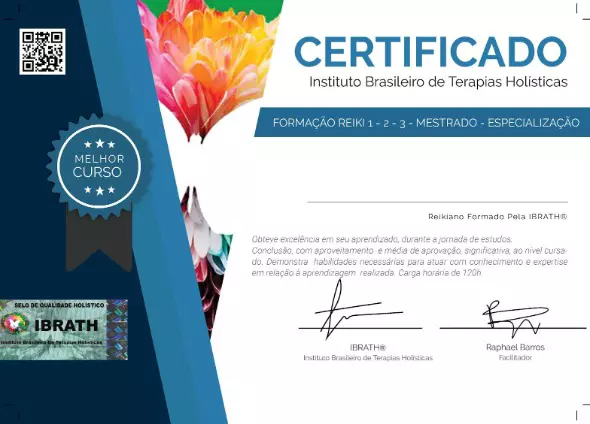 Certificado de Reiki